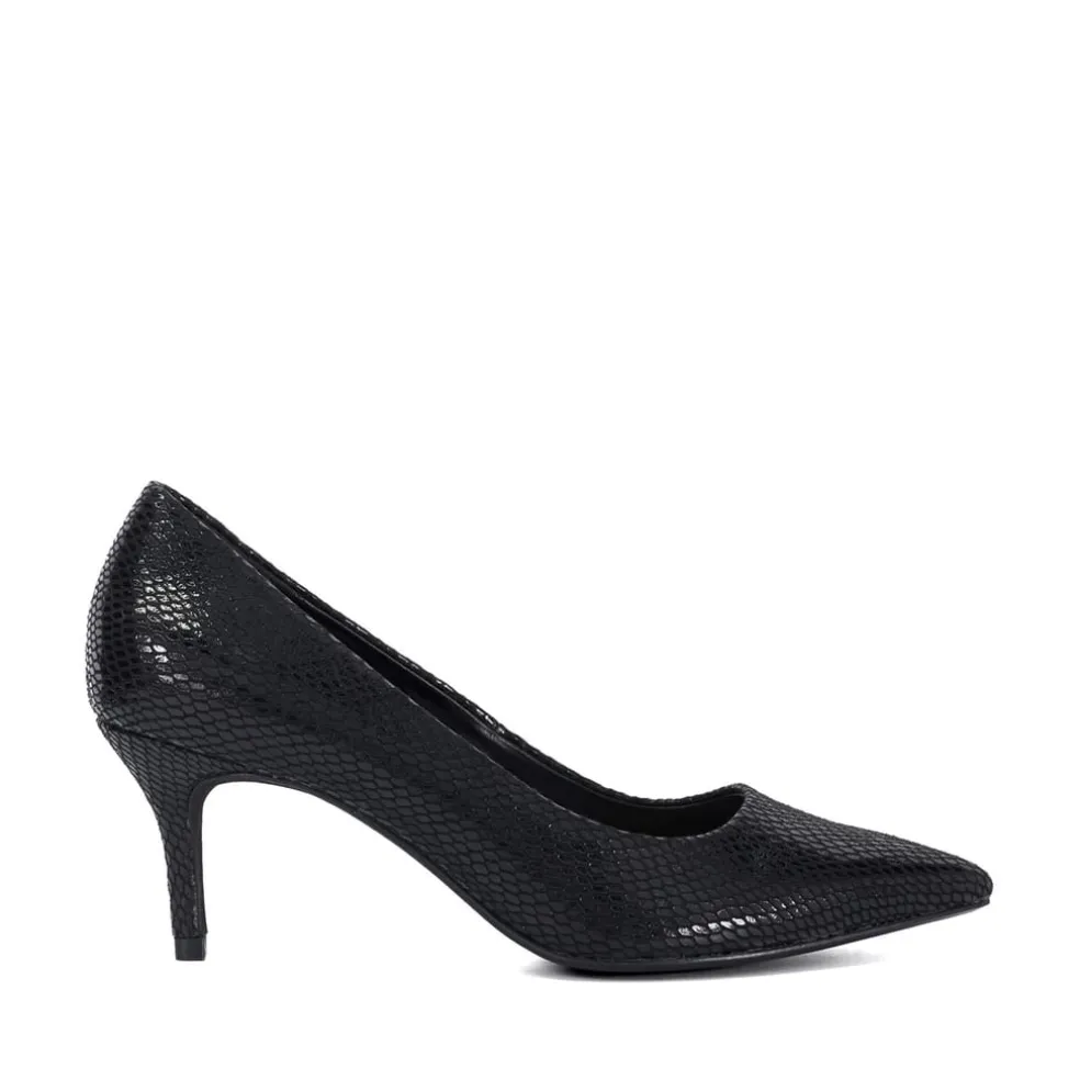 Dune London Bribe Heel in Black