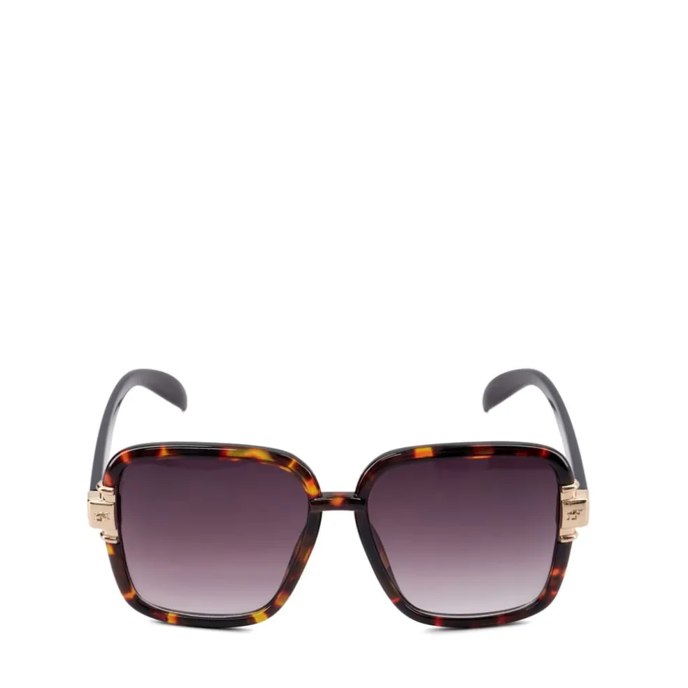 Dune London Gabby Oversized Oversized Sunglasses in Tortoiseshell