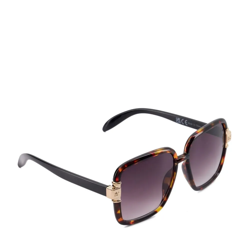 Dune London Gabby Oversized Oversized Sunglasses in Tortoiseshell