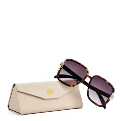 Dune London Gabby Oversized Oversized Sunglasses in Tortoiseshell