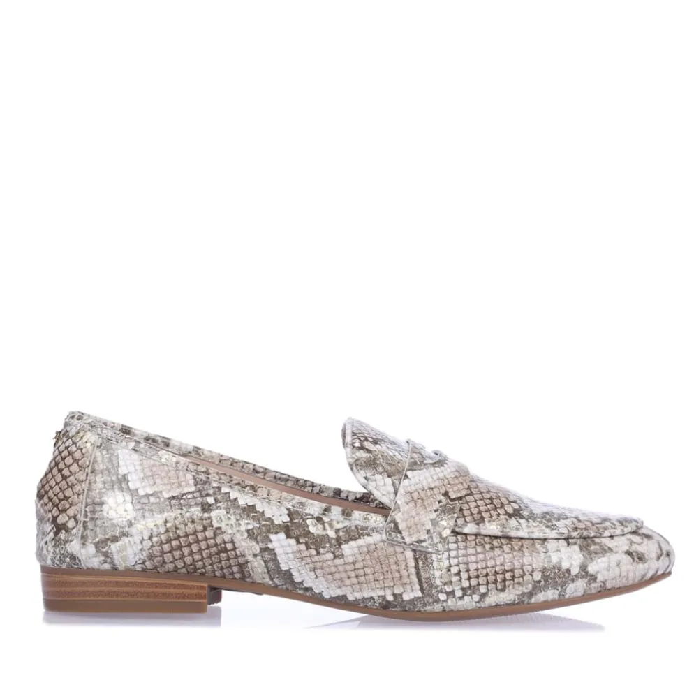 Dune London Georgiee Loafers in Metallic