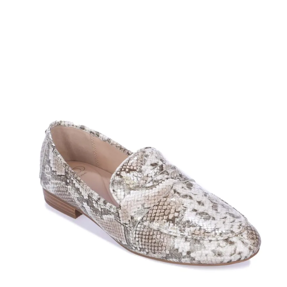 Dune London Georgiee Loafers in Metallic