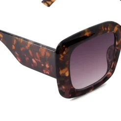 Dune London Gigi Colourblock Gradient Lens Tortoise Sunglasses in Tortoiseshell