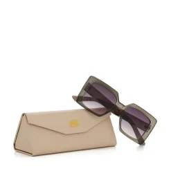 Dune London Glitzy Diamante Frame Sunglasses in Grey