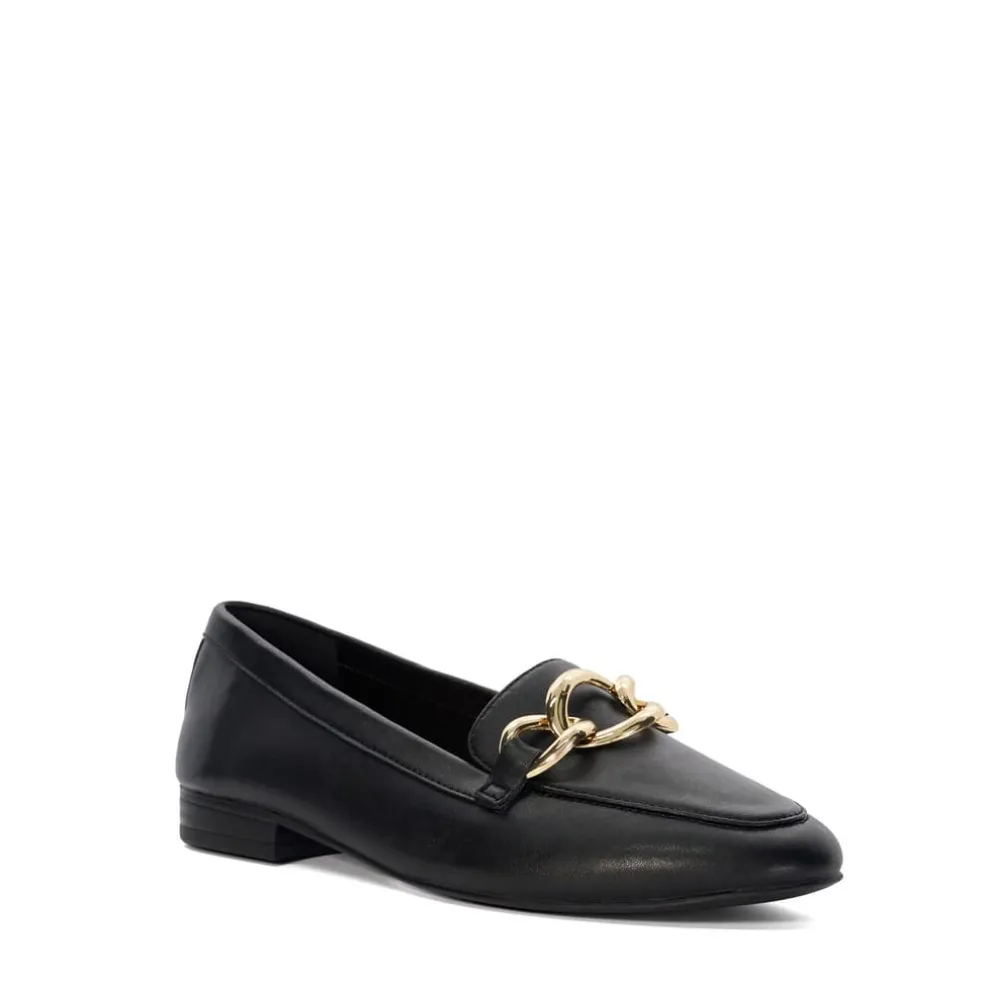 Dune London Gloria Loafer in Black