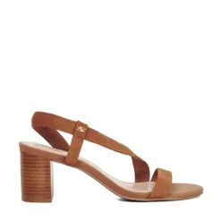 Dune London Heeled Sandals in Brown