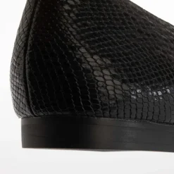 Dune London Hibiski Strap Ballet Pumps in Black