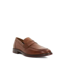 Dune London Mens Loafers in Brown