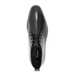 Dune London Mervin Chukka in Black