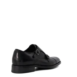 Dune London Monk Shoes in Black