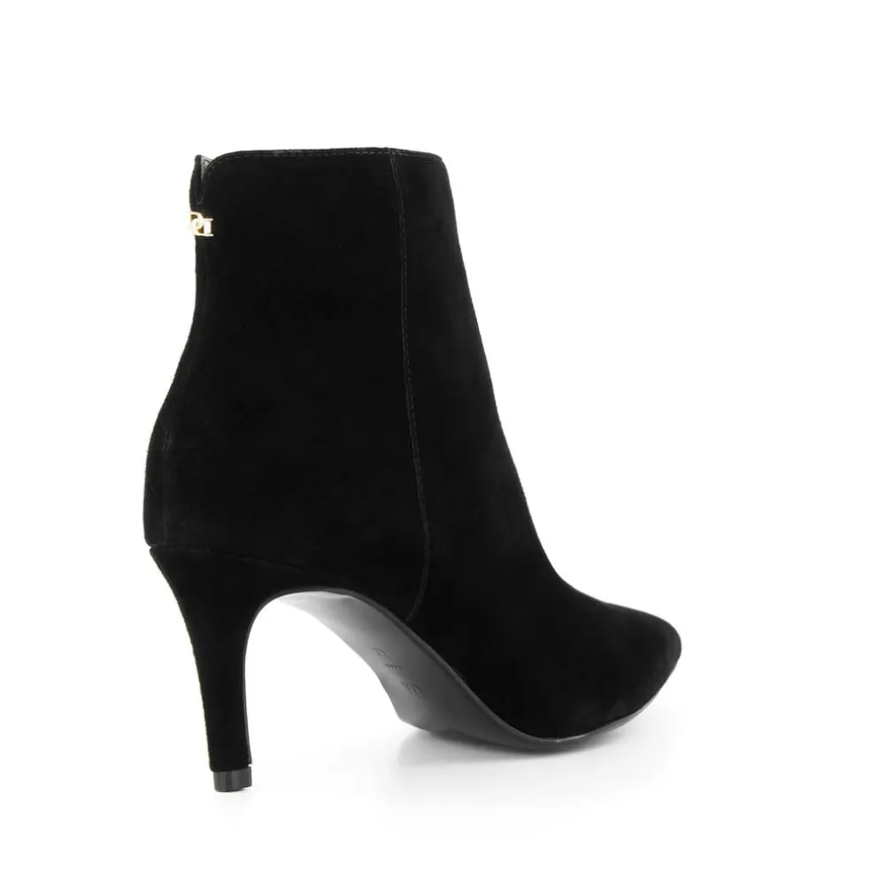 Dune London Obasessive Heeled Ankle Boots in Black