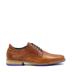 Dune London Piped Gibson Shoes in Brown