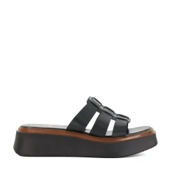 Dune London Platform Sandals in Black