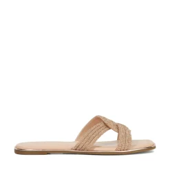 Dune London Sandals in Gold