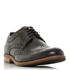 Dune London Steve Brogue Oxfords in Black