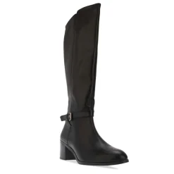 Dune London Trusti Casual Knee-High Boots in Black