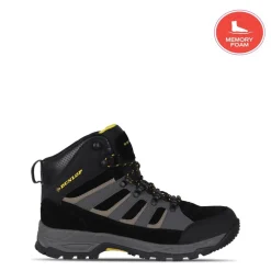 Dunlop Michigan Mens Steel Toe Cap Safety Boots in Black