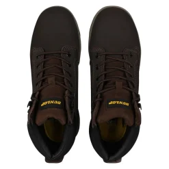 Dunlop Nebraska Memory Foam Mens Safety Boots in Brown