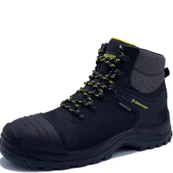 Dunlop S3 Steel Toe Safety Boots in Black