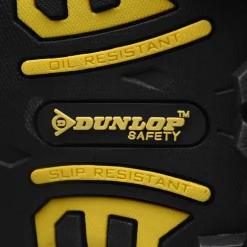 Dunlop Safety On Site Steel Toe Cap Safety Boots in Black