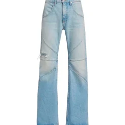 EB Denim Bowie Wide Leg Relaxed Fit Jean in Blue