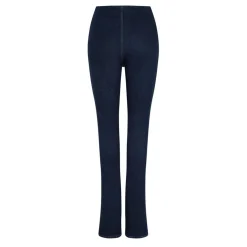 EB Denim Split Hem Jeggings in Blue