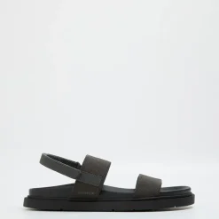 Ecoalf Thaisalf Flatform Slide Sandals in Black