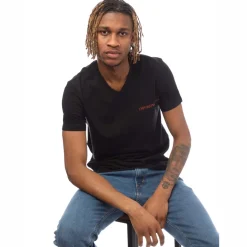 Emporio Armani 2 Pack of Underwear T-Shirts in Black