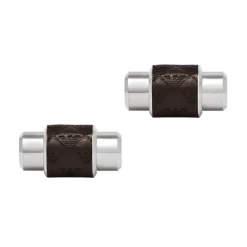 Emporio Armani EA7 Armani Stainless Steel Cufflinks in Silver