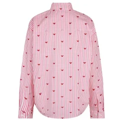 Emporio Armani EA7 Emporio Collared Neck Long Sleeve Shirt in White