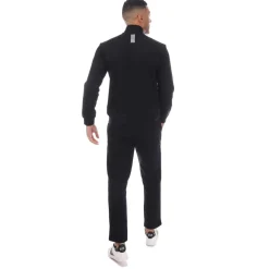 Emporio Armani EA7 Full-Zip Tracksuit in Black