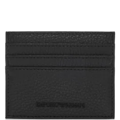 Emporio Armani EA7 Logo Card Holder in Black