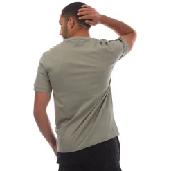 Emporio Armani EA7 Logo Tape T-Shirt in Grey