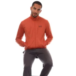 Emporio Armani EA7 Logo Tracksuit in Orange