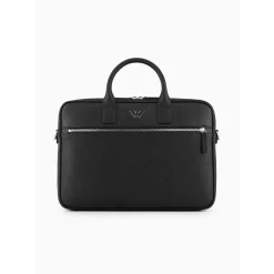 Emporio Armani EA7 Regenerated Business Bag in Black
