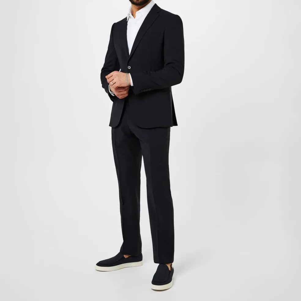 Emporio Armani EA7 Single Breasted Suit in Blue