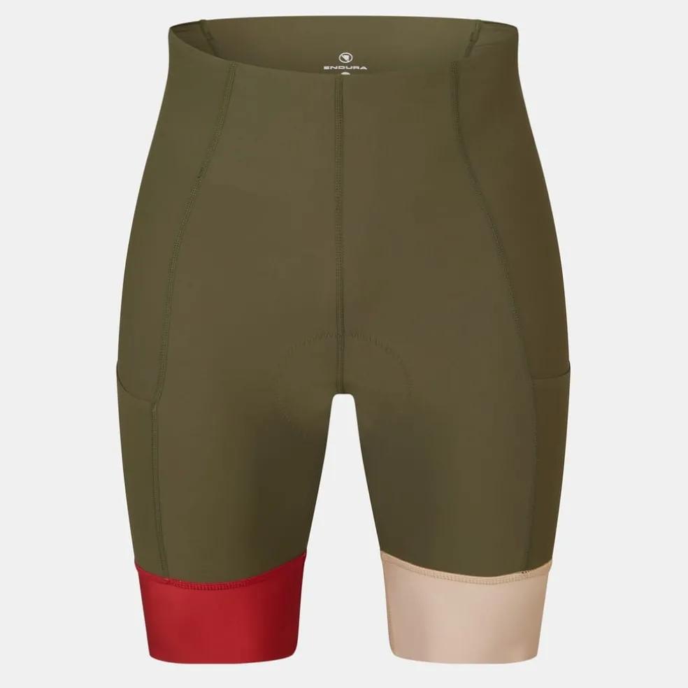Endura Mens Loop Waist Shorts in Green