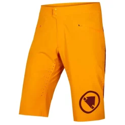 Endura Singletrack Lite Shorts in Orange