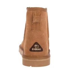 EverAu Finch Ultra Mini Classic Boots in Chestnut