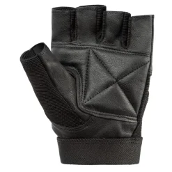 Everlast Leather Fitness Gloves in Black