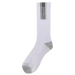Everlast Mens 6pk Crew Sock in White