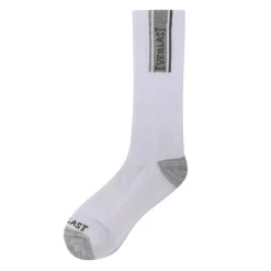 Everlast Mens 6pk Crew Sock in White