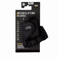 Everlast Neoprene Weight Lifting Gloves in Black