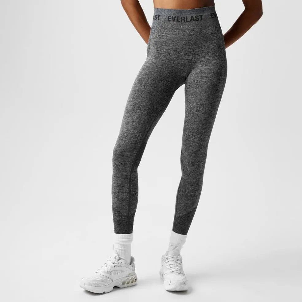 Everlast Seamless Logo Leggings in Grey