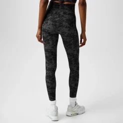 Everlast Womens High Rise Camo Seamless Leggings in Black