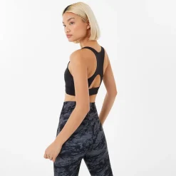 Everlast Womens Medium Support Sports Bra in Black