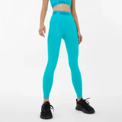 Everlast Womens Seamless Logo Leggings in Blue