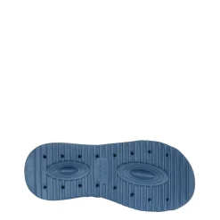 Fabric Pltform Sndl in Blue