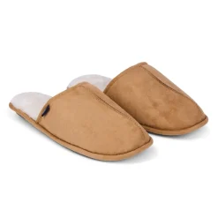 Farah Ahlers Tan Slipper in Brown