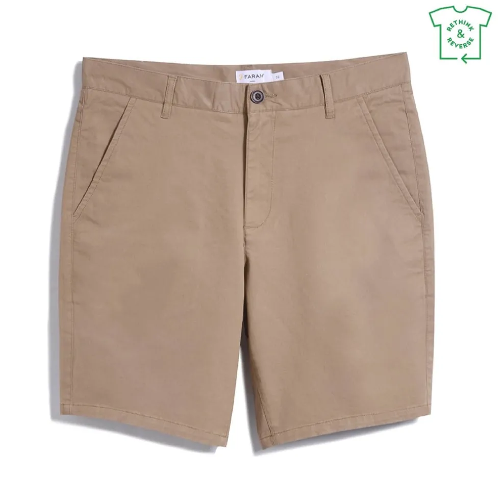 Farah Chino Shorts in Brown